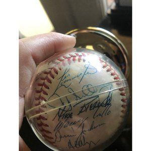 1988 Chicago Cubs team signed baseball